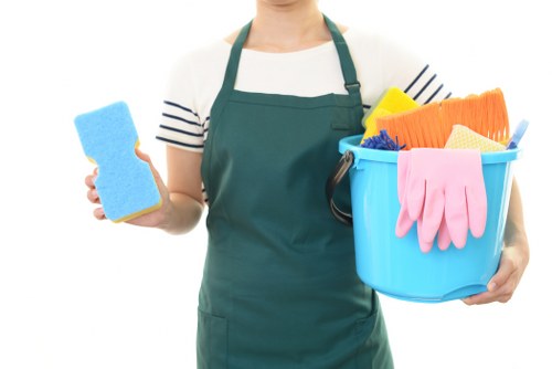 Professional house cleaning in a Belgravia townhouse with careful attention to detail