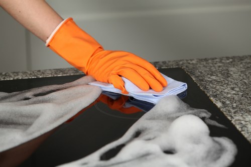 Move-out cleaning for a Belgravia townhouse interior