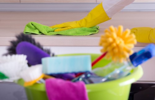 Professional one-off cleaning for a Belgravia townhouse interior