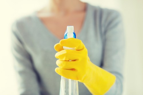 Cleaning service for a Belgravia showroom or boutique commercial space