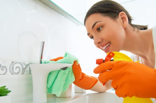 Deep cleaning service for a Belgravia townhouse interior