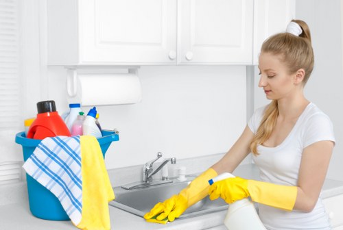 Scheduled cleaning for a Belgravia residential flat