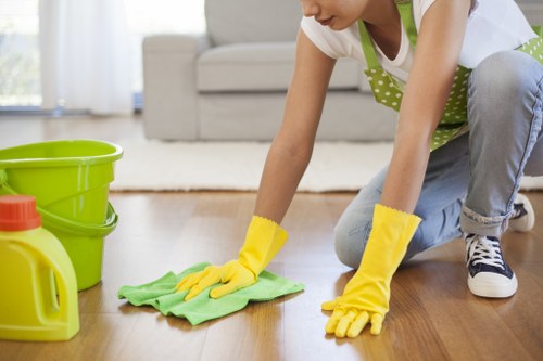 Belgravia Airbnb cleaning team handling a property reset